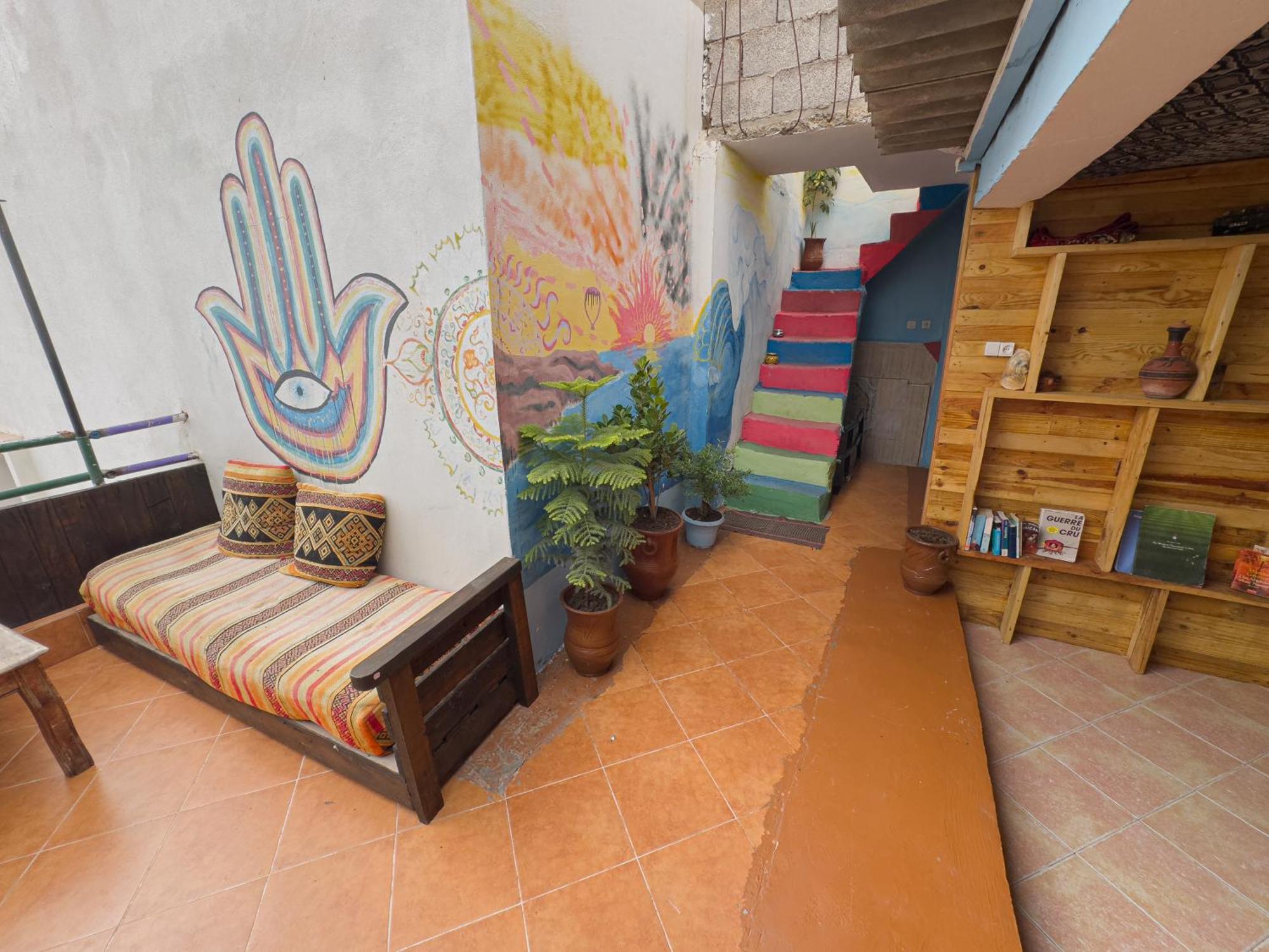 Surf & Skate Pansiyon Taghazout Dış mekan fotoğraf